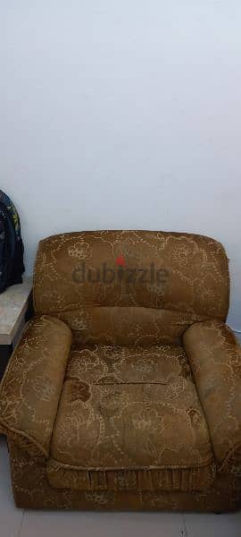 sofa 3 seater + 2 singal seater 1