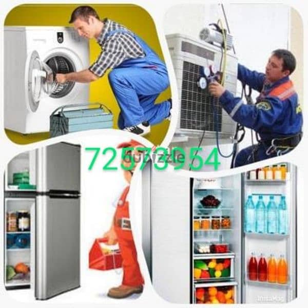 MENTINCE FRIDGE AC AUTOMATIC WASHING MACHINE AND REFRIGERATOR 0