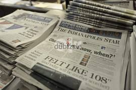 Newspapers- Fresh, Reuse, Recycle, Old- for Sale