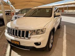 Perfect White Jeep ,Grand Cherokee ,2012 ,Overland