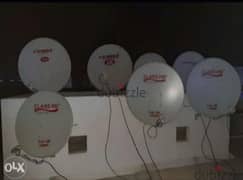 New old satllite Dish fixing instaliton Airtel Diah tv arbic Nilesat