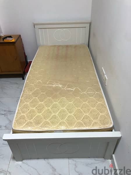 Two single bed and one cupboard for sale 3