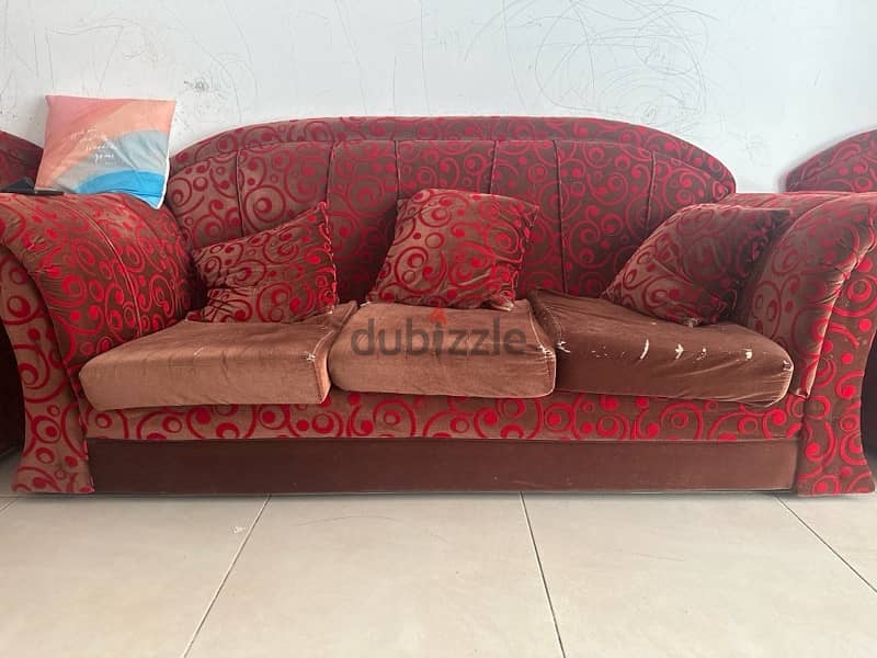 Sofa 3+1+1 seater for used 1