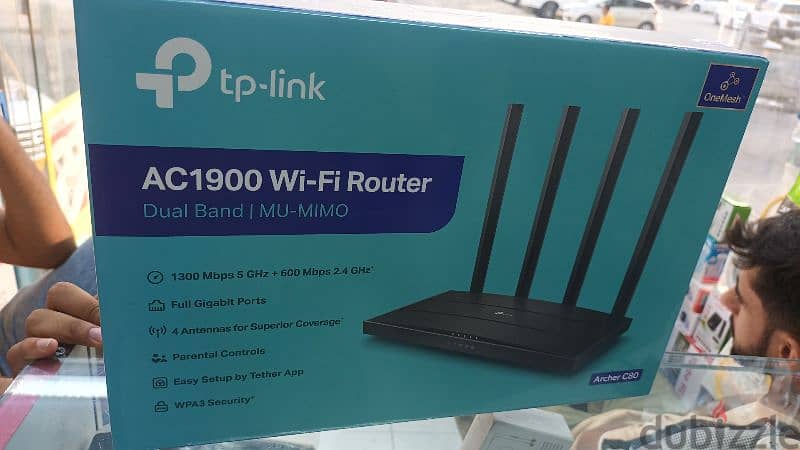 AC1900 wifi Router Dual Band Mu Mimo All brand tplink roter i have 1