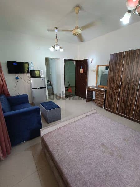 Furnished studio, Al Ghubrah Al Shamaliyah, near Al Safina Mall 2