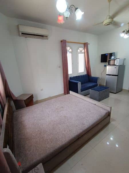 Furnished studio, Al Ghubrah Al Shamaliyah, near Al Safina Mall 3