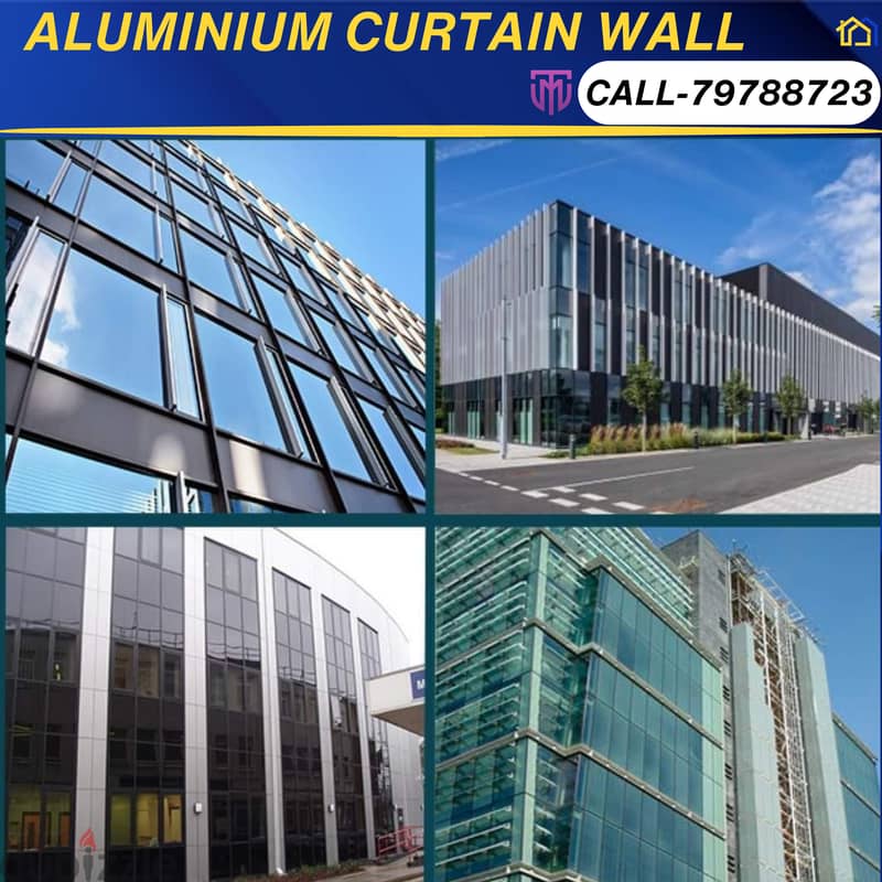 We do all kinds of Aluminum-upvc-Steel-Shade &glasswork as a cotractor 4