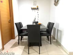 Used 6-Seater Dining Table and 6 chairs for Sale - Good Condition 0