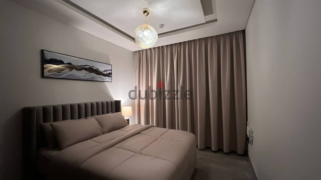 1 BR Fully Furnished Apartment in BLV Tower with Residency – Muscat H 8