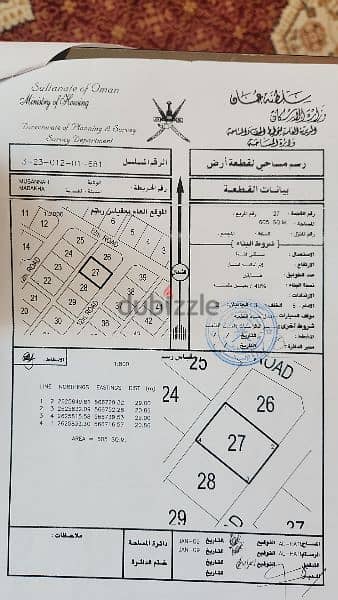 Land for Sale at Musannah - Marakha. Good location 0