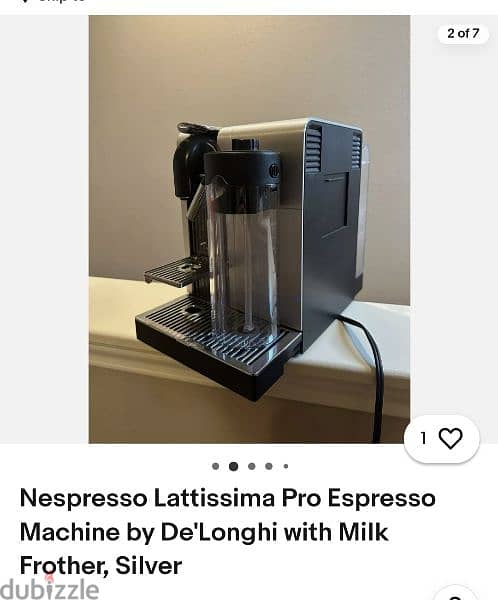 Nespresso Lattissima Pro Espresso Machine 1