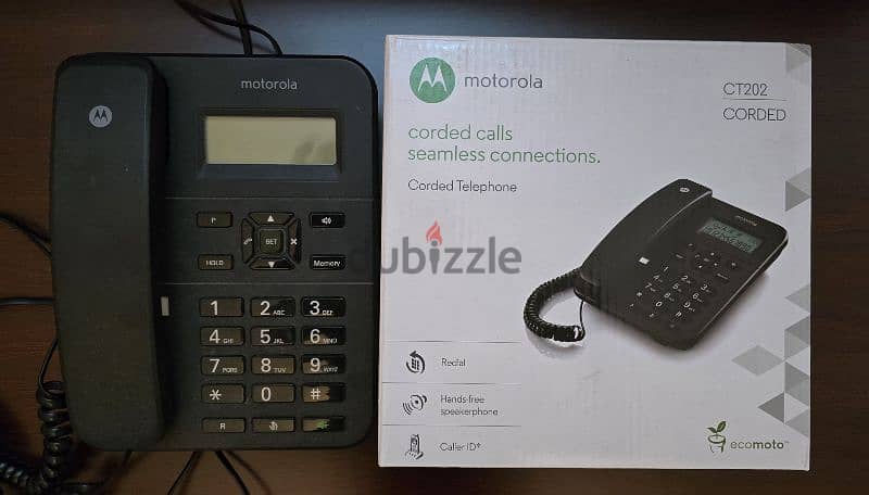 Motorola CT202 landline phone 0