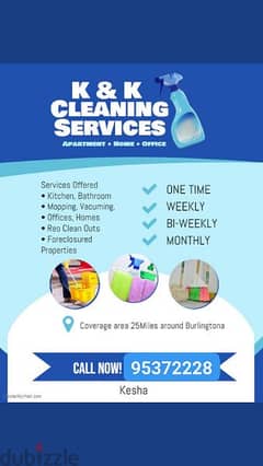 House cleaning villa office apartment & kitchen deep cleaning service