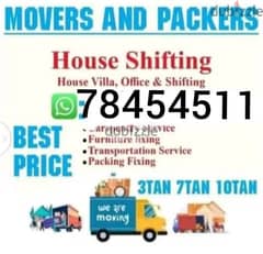 house shifting all oman and packers good carpenter for all oman