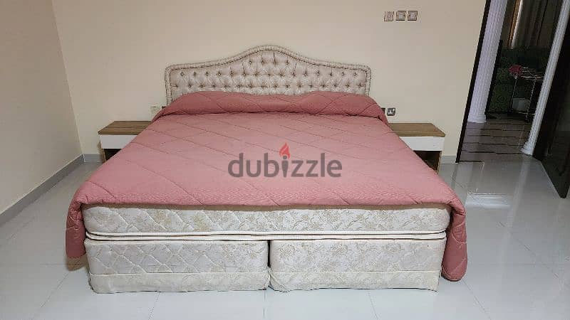 Super King Size bed and head board 1