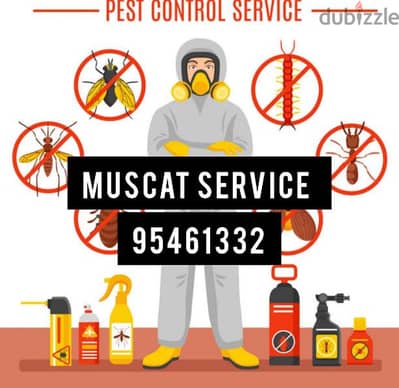 Muscat Pest Control Service for Cockroaches Bedbugs Spiders Ants