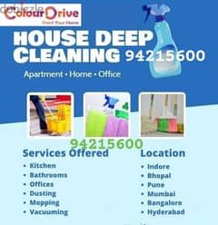 house villa office apartment coffee shop hotel deep cleaning service