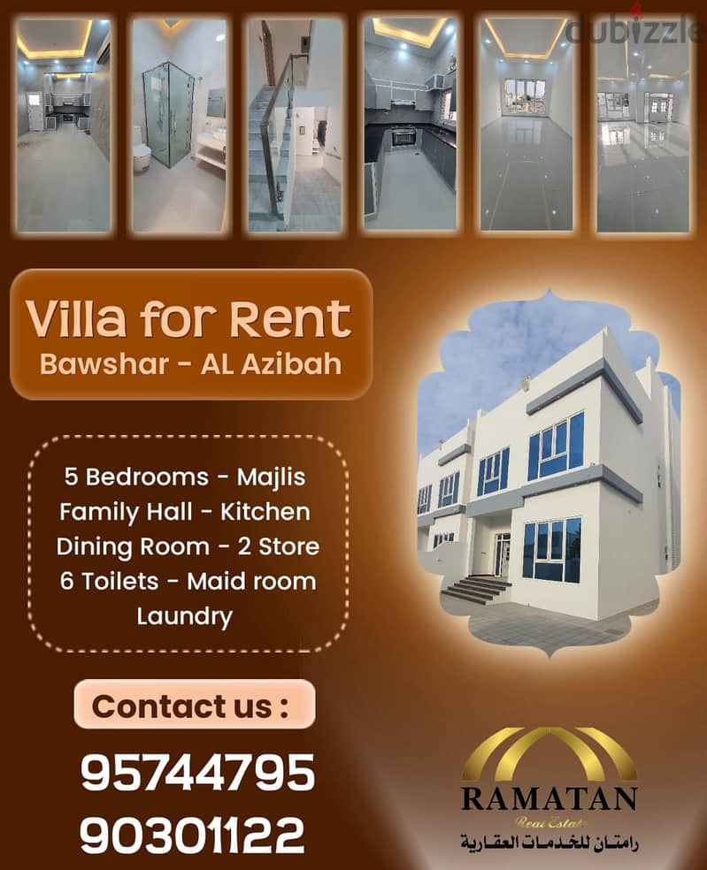 RV67 - LUX 5BHK VILLA IN AZAIBAH NEAR THE BEACH 1