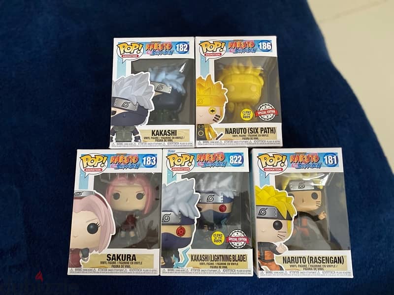 Funko POP! NARUTO SET! 2