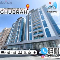 GHUBRAH | FULLY FURNISHED 1BHK LUX APARTMENT FOR RENT