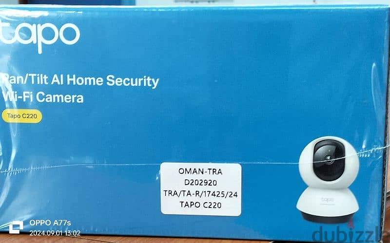 tapo Tp-Link
4MP Wi-Fi Camera Pan/Tilt Al Home Security
Tapo C220 5