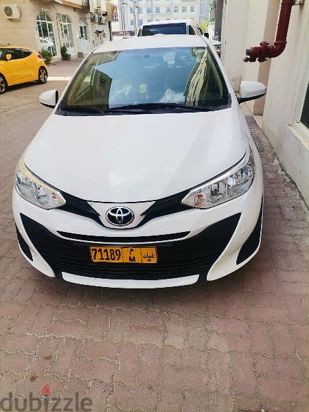 Toyota Yaris 2019 خليجي 1.5سيسي بحالة الوكالة 13