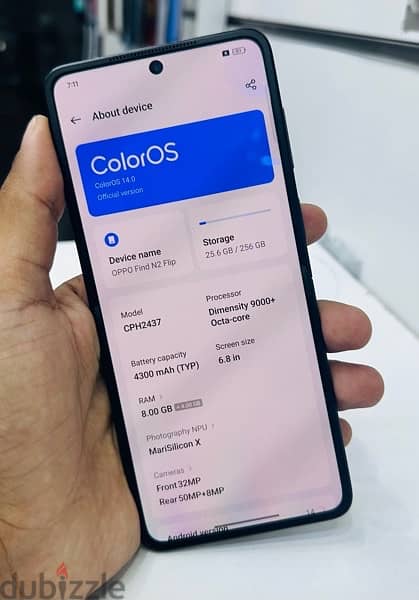 OPPO FIND N2 FLIP 256 GB 2