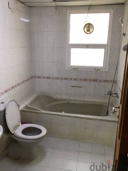 spacious 1 bhk flat for rent near Indian school wk with 2 toilets 6