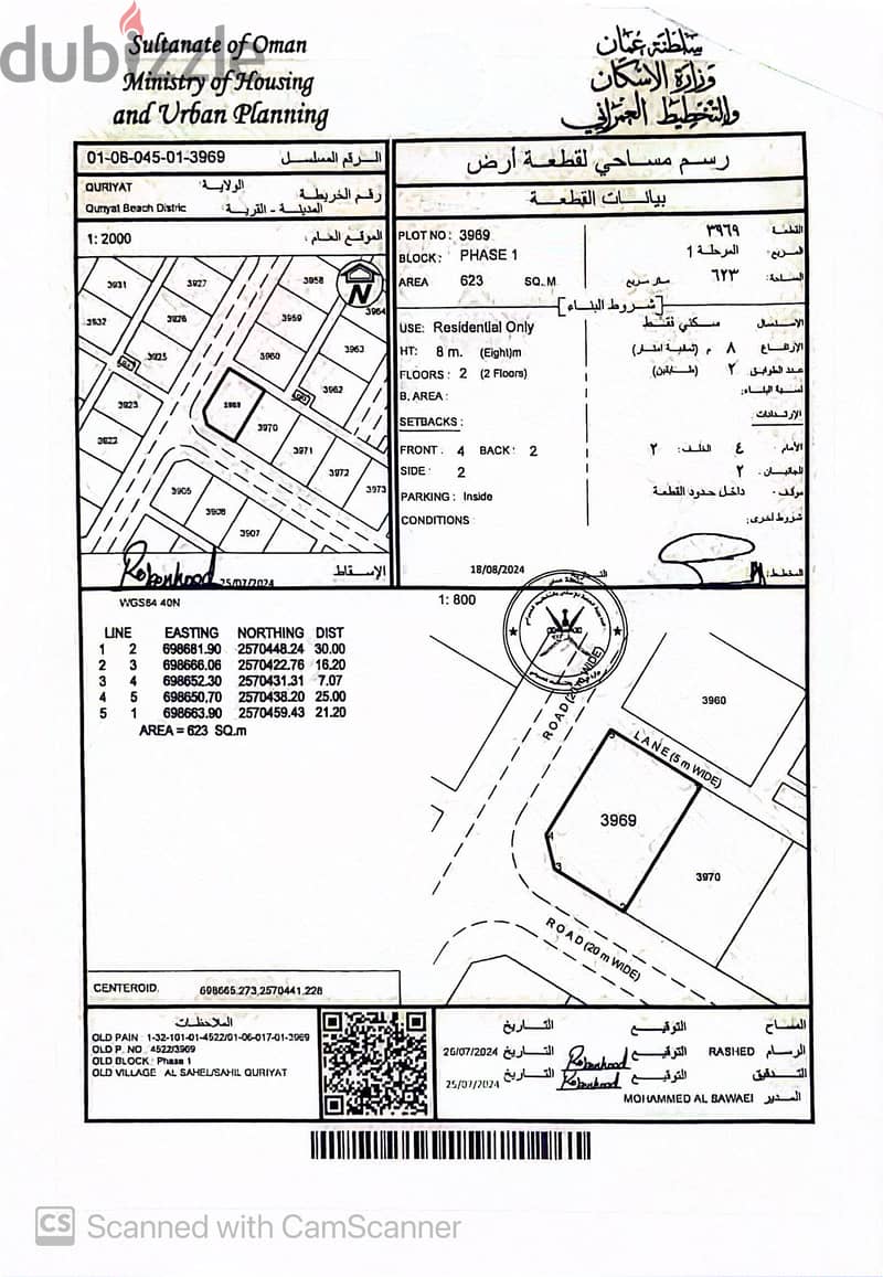 Quriyat Beach District القريات الساحل ارض للبيع اقل من السوق حاليا 0