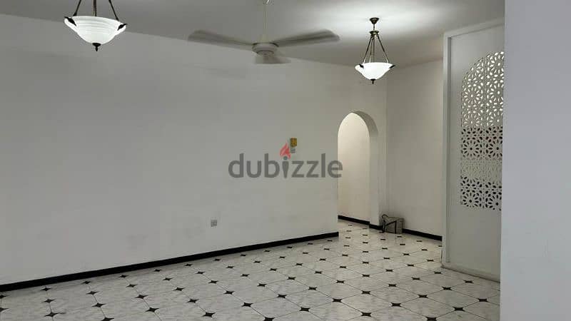 a huge 1 bhk flat near Pakistan school and Kims hospital darsait 10