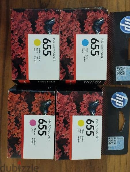 655 HP DESKJET CARTRIDGES 0