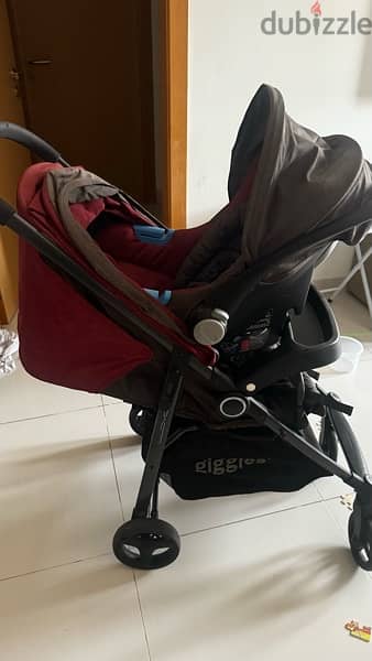 Stroller and play gym 0