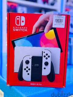 Nintendo Switch OLED console white