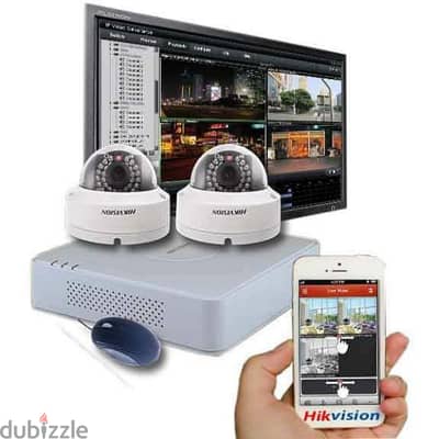 All type of CCTV Camera  Hikvision HD turbo 1080p  Ip camera HD