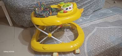 Baby walker and Soft Bed available