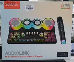 Porodo Soundtec Audiolink Multi-Platform Mixer & Speaker ST21MIX