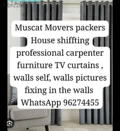 professional curtains furniture TV etc