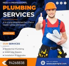 plumber And house maintinance repairing 24 services y