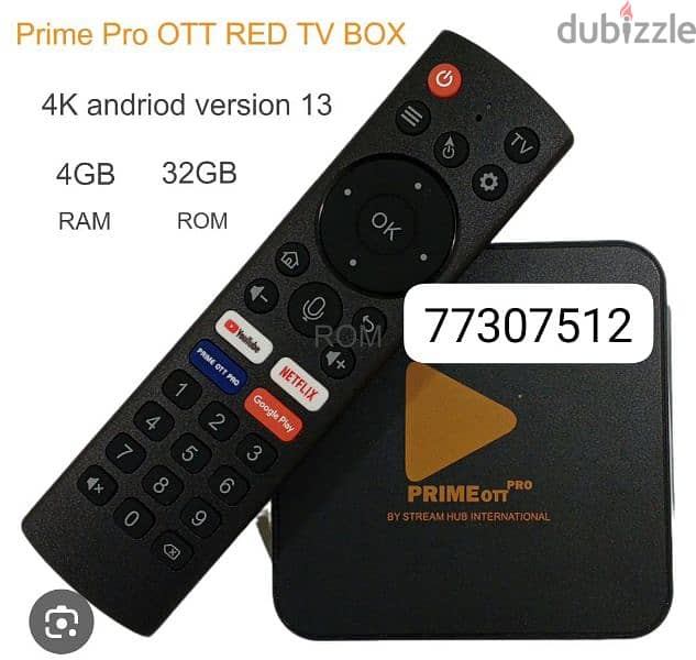 New 8K tv Box with Bluetooth Remote and ip_Tv subscription. 0