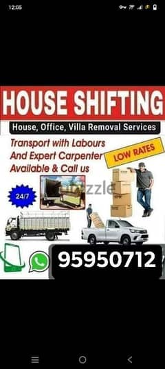 Movers House Shifting Transport Carpenter3,7,10ton trucks شحن نقل آثاث