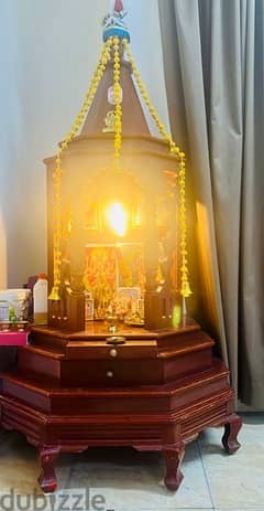 Wooden Pooja Stand for sale 0