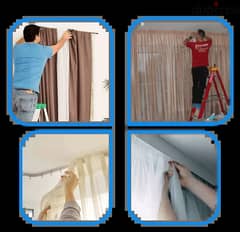 Fix curtains and frames photo clock tv w/call. 97146514 0