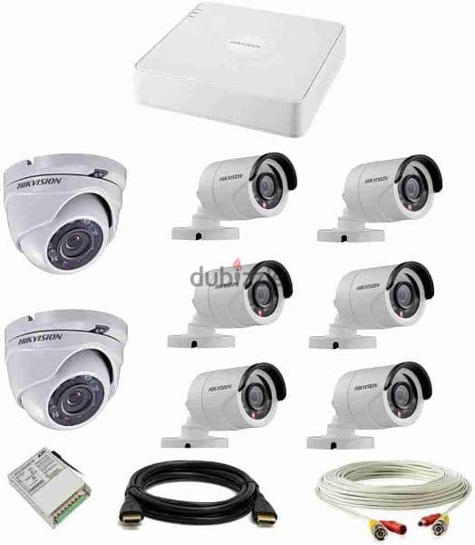 We do all type of CCTV Camera 
Hikvision HD Turbo 
Ip camera 0