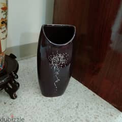 Beautiful violet color decorative vase