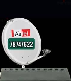 Home service Nileset Arabset Airtel DishTv osn fixing and setting