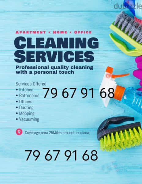 villa & apartment & office & coffe shop deep cleaning service 0