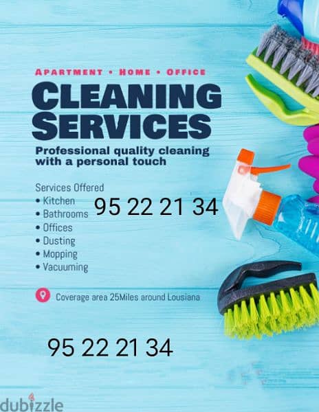 villa & apartment & office & coffe shop deep cleaning service 0