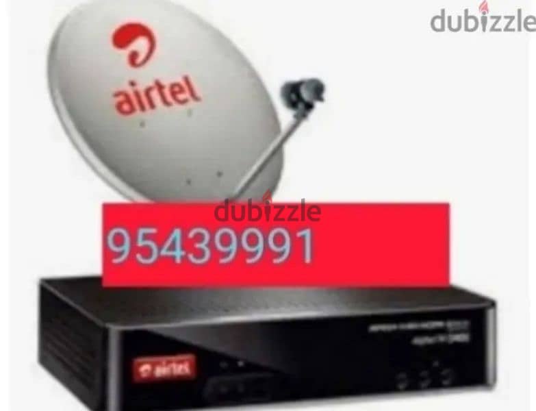 Satellite dish fixing Airtel ArabSet Nileset DishTv 0