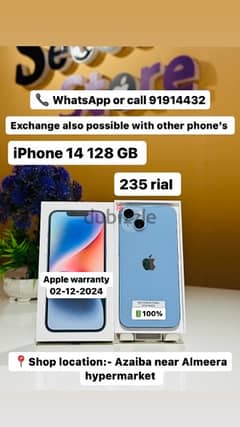 iPhone 14 128 GB very good condition