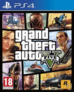 PS4 gta 5 cd